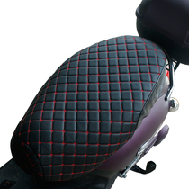 Small tortoise electric motorcycle cushion cover leather winter chill anti-slip Yidi small tortoise aima electric bottle car seat cushion cover