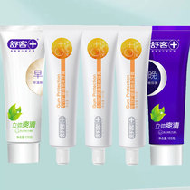 5 Shuke Shuke morning and evening refreshing toothpaste 120g * 2 Vitamin C*3 Fresh breath cleaning gingival care Teeth cleaning