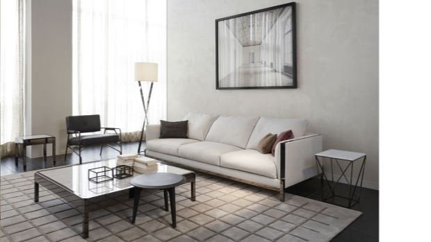 Cung điện nội thất cao cấp tùy chỉnh Ý trussardi sideboard TV tủ hiên hiên sofa bàn cà phê - Bộ đồ nội thất nội thất hiện đại