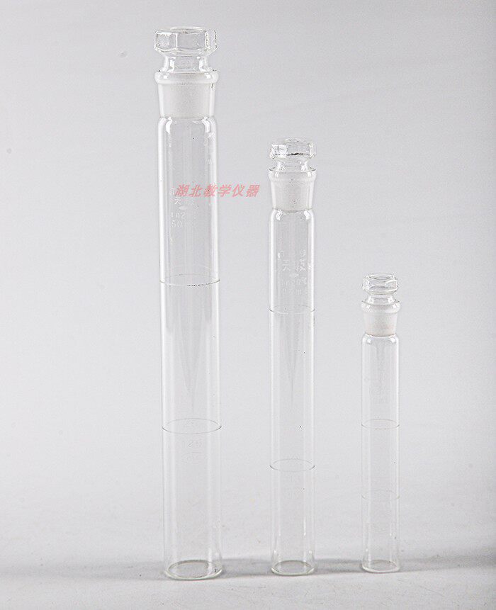 正品天玻过检A级具塞比色管10/25/50/100ML12支/组天玻比色管