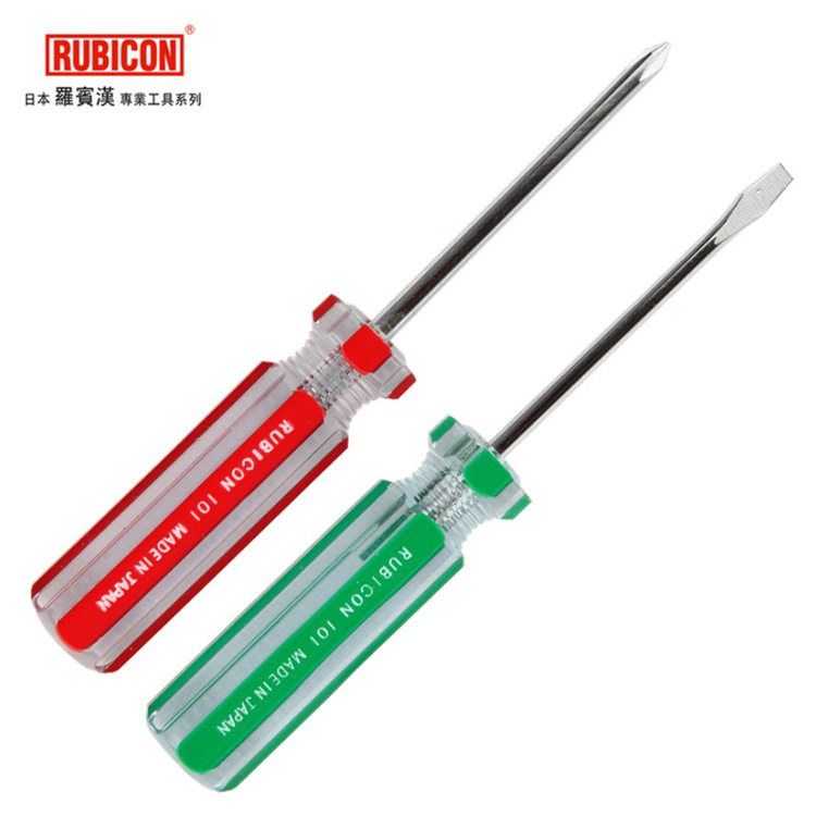 Japanese Robin Hood screw batch RUBICON imported screwdriver 1012 inch 3mm4 inch 6 inch 8 inch