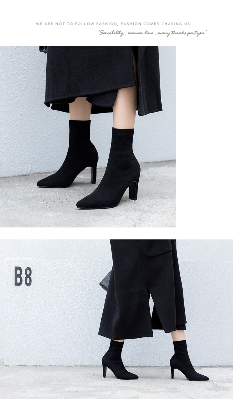 Bottes mi-saison femme en TPR  - Ref 3251318 Image 14