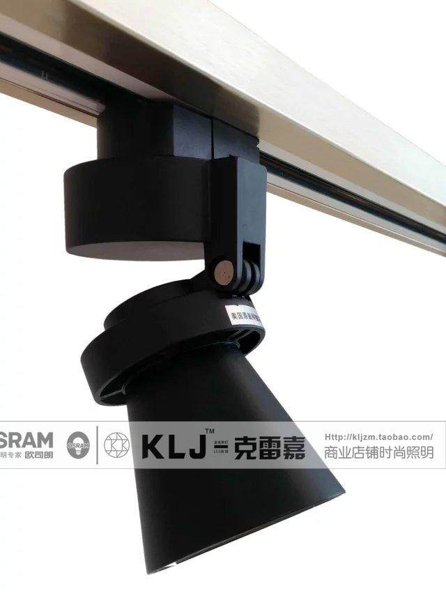 Ten years KLJ-guide track type spot light 12W-ledCOB Cree core small Yan value has gold braised 35 70W