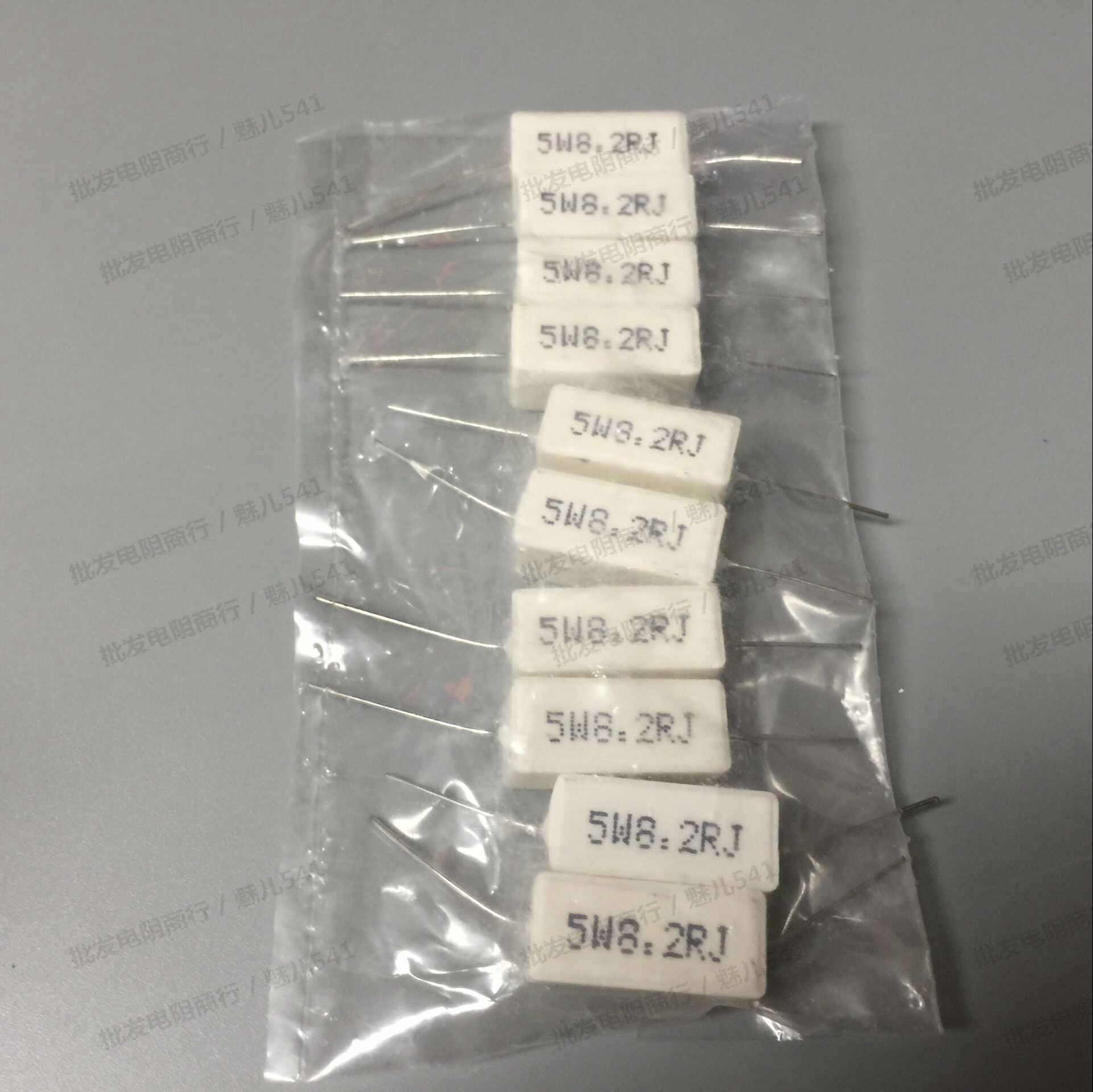 RX27 horizontal cement resistor 5W 8 2 euro 8 2R 8 2ΩJ 5W8R2J 5% ceramic resistor