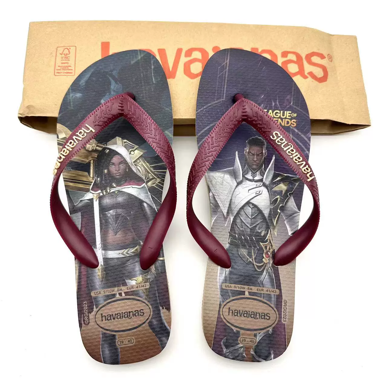 2024 Brazil Havaianas Havana Printing Human Body Drag Men and Women's Ninth Skid Slipper Spring and Summer
