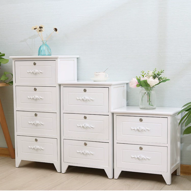 Rắn gỗ phòng ngủ cạnh giường ngủ đầu giường bắt tủ lưu trữ tủ phòng khách theo phong cách tối giản hiện đại với một ngăn kéo tủ nhỏ hẹp - Buồng mẫu tủ quần áo hiện đại 2020