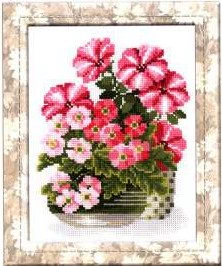 Cầu vồng thêu Quảng trường chính hãng DMC cross stitch từ mảnh phù hợp với Rioli- hoa loạt - Bộ dụng cụ thêu