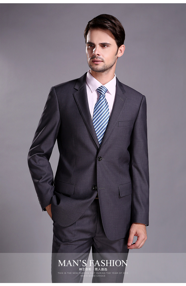 Costume homme en laine pour hiver - Ref 1578653 Image 46