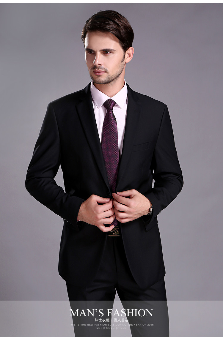 Costume homme en laine pour hiver - Ref 1578653 Image 21