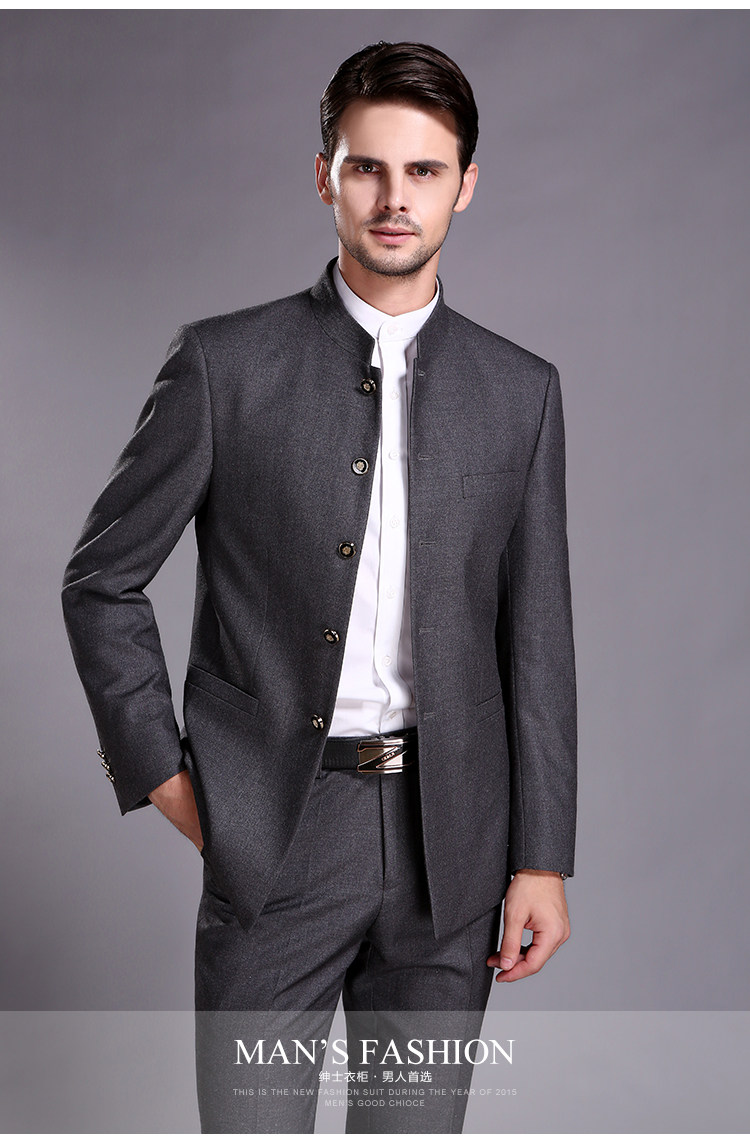 Costume homme en laine pour hiver - Ref 1578648 Image 27