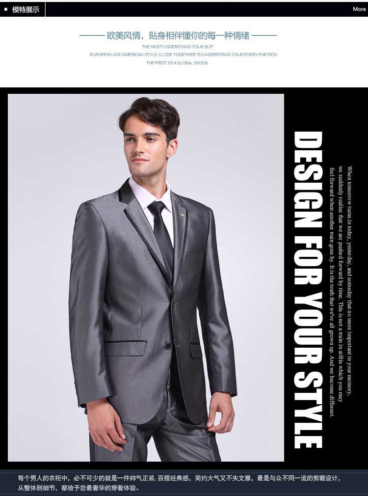 Costume homme en laine pour hiver - Ref 1578653 Image 23