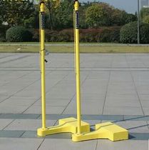 Full cast iron mobile badminton post badminton net post badminton stand badminton net stand