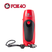 FOX40 electronic whistle imported from Canada high volume whistle for commanding and refereeing red and black model 8616