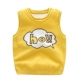 Áo vest bé gái mùa xuân và mùa thu 0-1-2 tuổi bé gái nam mặc áo cotton mỏng mùa thu và áo len dệt kim mùa đông áo gile trẻ sơ sinh