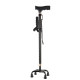 Elderly people's crutches, four-legged, non-slip, lightweight aluminum alloy, multi-functional crutches, eight sticks, auxiliary walking, ultra-light walking aids