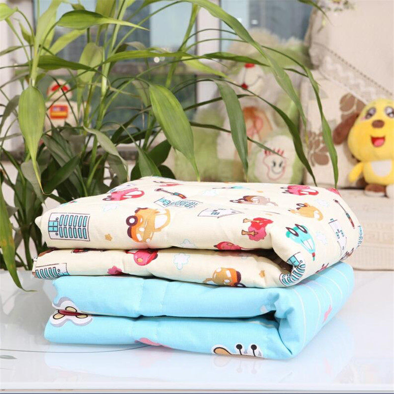 Coarse Cloth Cotton Cloth Baby Bed Bedding Cushion Summer Mattress Thin Kindergarten Mattresses Quilted Bedclothes Bedding Quilted Bedclothes Bedding