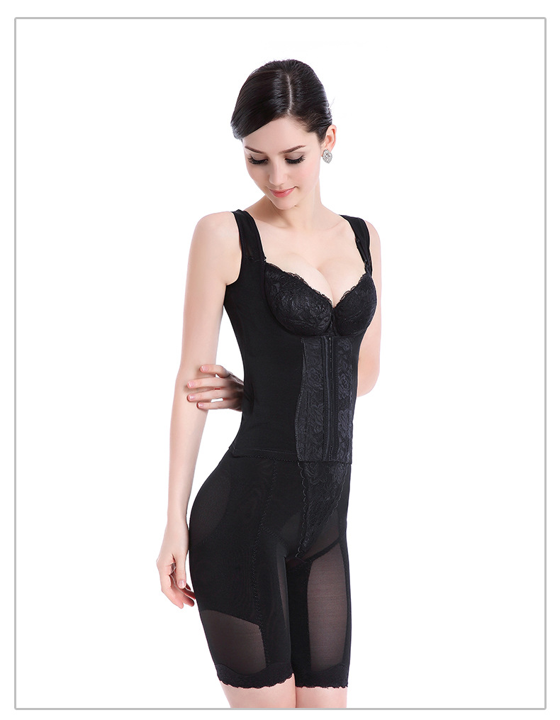 Phần mỏng Phiên bản nâng cao sau sinh của khóa bụng bụng chia phù hợp với corset corset cơ thể định hình đồ lót quần lót nữ thun lạnh