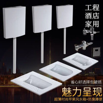 Squatting toilet home squatting tank whole set of ceramic potty toilet toilet squat toilet toilet pottery