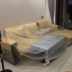 sofa đồ nội thất che bụi vải bụi giường bìa bìa vải trang trí bìa vải màu xám bộ phim nhựa bảo vệ khăn trải giường dùng một lần - Bảo vệ bụi bao trùm máy giặt Bảo vệ bụi