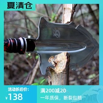 German military shovel thickened military version of the original car sapper shovel multi-function manganese steel outdoor folding shovel fishing