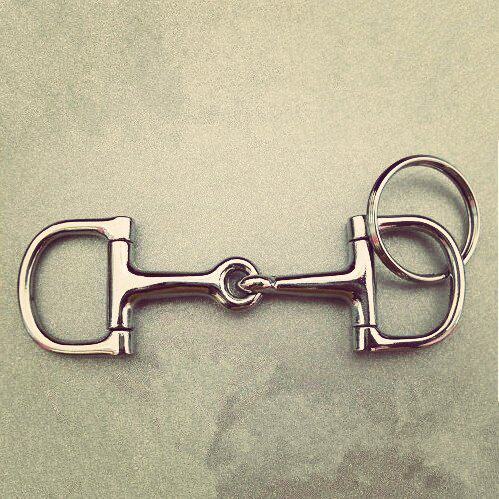 Mouth armature keychain exquisite equestrian pendant equestrian gifts horse harness gift hanging eight foot dragon harness