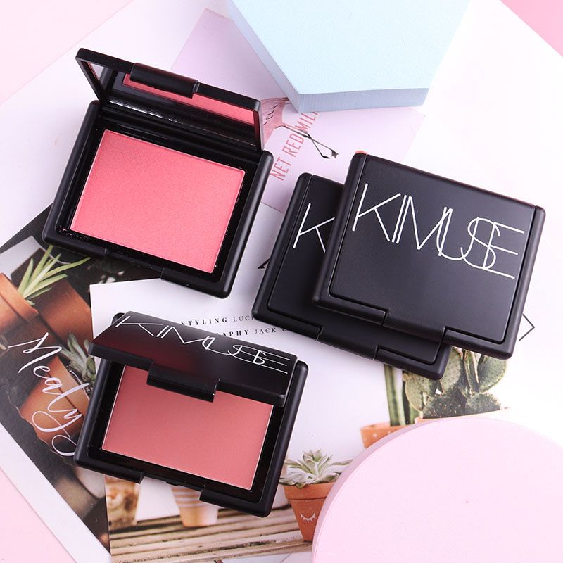 Monochrome blush plate sunburn female nude makeup natural rouge vitality orange set makeup matte repair volume orgasm deep throat