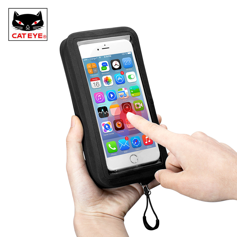 CATEYE cat eye multifunction riding mobile phone bag wallet card bag hanging neck women's sports play in Full Screen Touch Screen Bag Pouch-Taobao