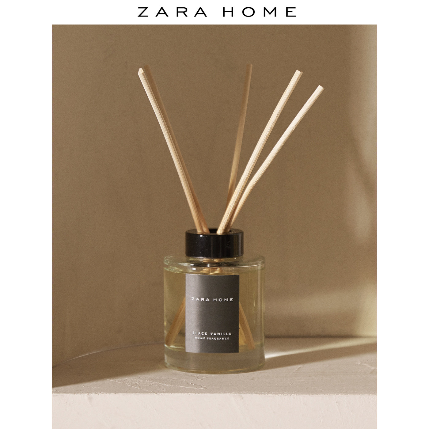 Zara Home Black Vanilla Series Indoor Sweet Praline Aromatherapy Fragrance 500ml 41135703800