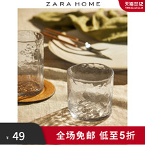 Zara Home Home simple Nordic style hammer design transparent glass glass 40211401990