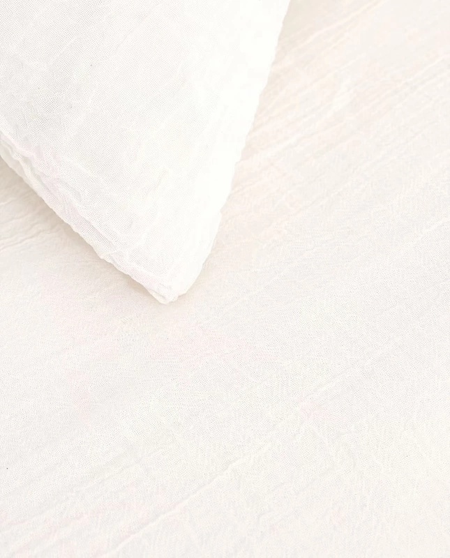 Zara Home voan nguyên liệu vàng màu xám tối giản 1.5m1.8 m đơn giường đôi chăn 47299088711 - Quilt Covers