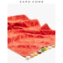 Zara Home Khăn trang trí với nhiều màu pompoms 41551013701 - Khăn tắm / áo choàng tắm giá khăn mặt Khăn tắm / áo choàng tắm