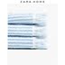 Zara Trang chủ trang trí bằng tua 41426013400 sọc khăn - Khăn tắm / áo choàng tắm khăn tắm cho trẻ sơ sinh Khăn tắm / áo choàng tắm