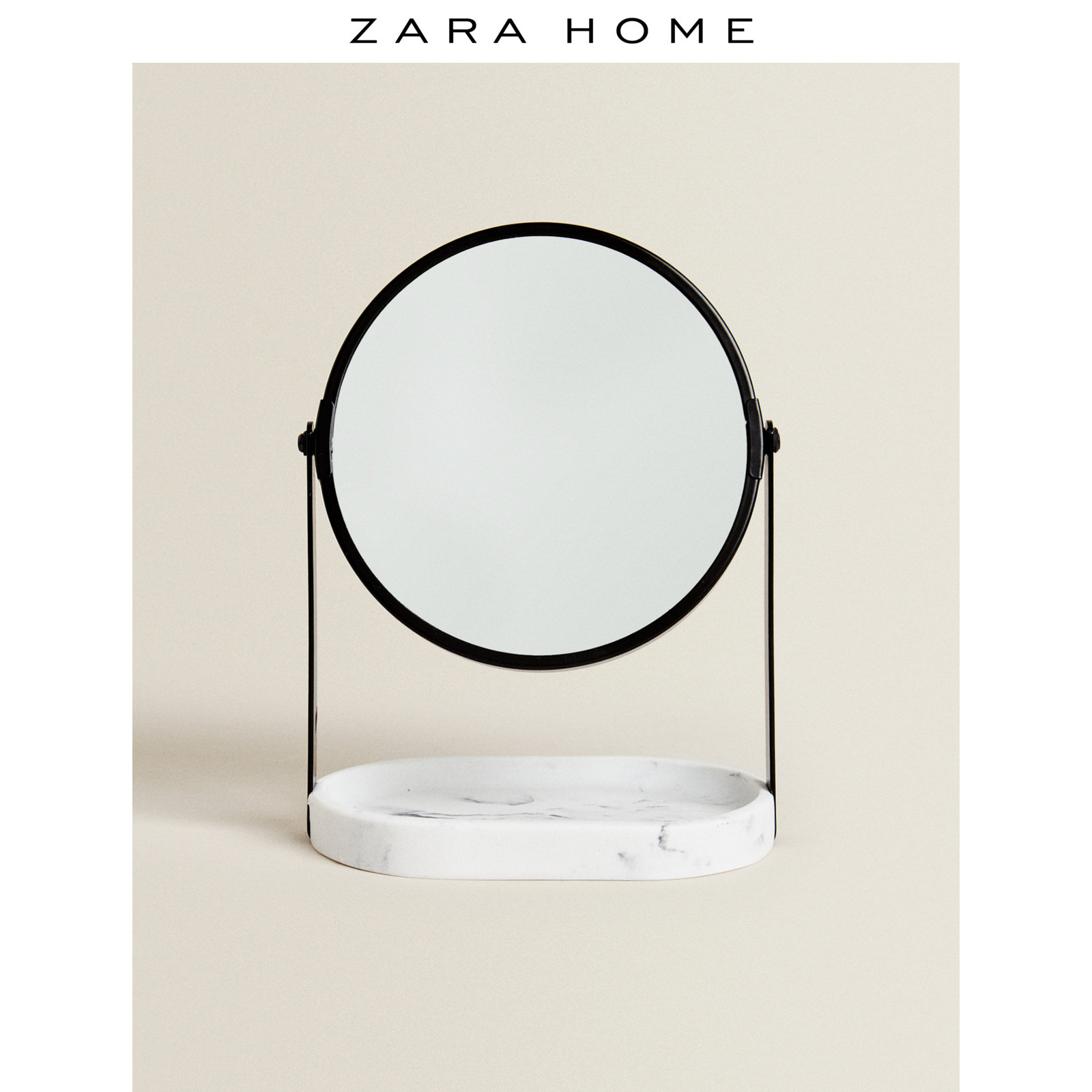 ZARA HOME ザラホーム SUN 太陽型 ゴールドミラー 鏡 オフ www