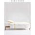 Zara Home Kiểu nhà Bắc Âu đơn giản tươi mát và tinh tế màu tương phản bông satin vành đai chăn 47194088300 - Quilt Covers Quilt Covers