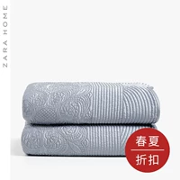 Zara nhà kết cấu trang trí giường quilt cover 48001005406 mẫu ga giường đẹp