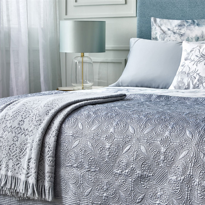 Zara nhà kết cấu trang trí giường quilt cover 48001005406