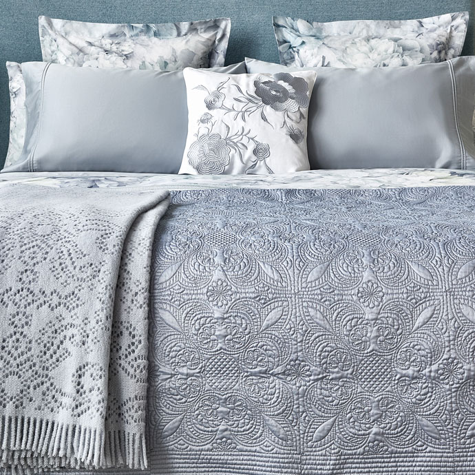 Zara nhà kết cấu trang trí giường quilt cover 48001005406