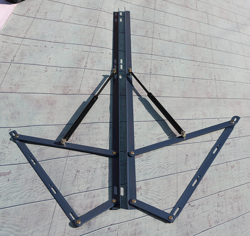 Tatami air support hydraulic Rod support telescopic rod pneumatic Rod hydraulic telescopic rod row frame upper flap air telescopic rod