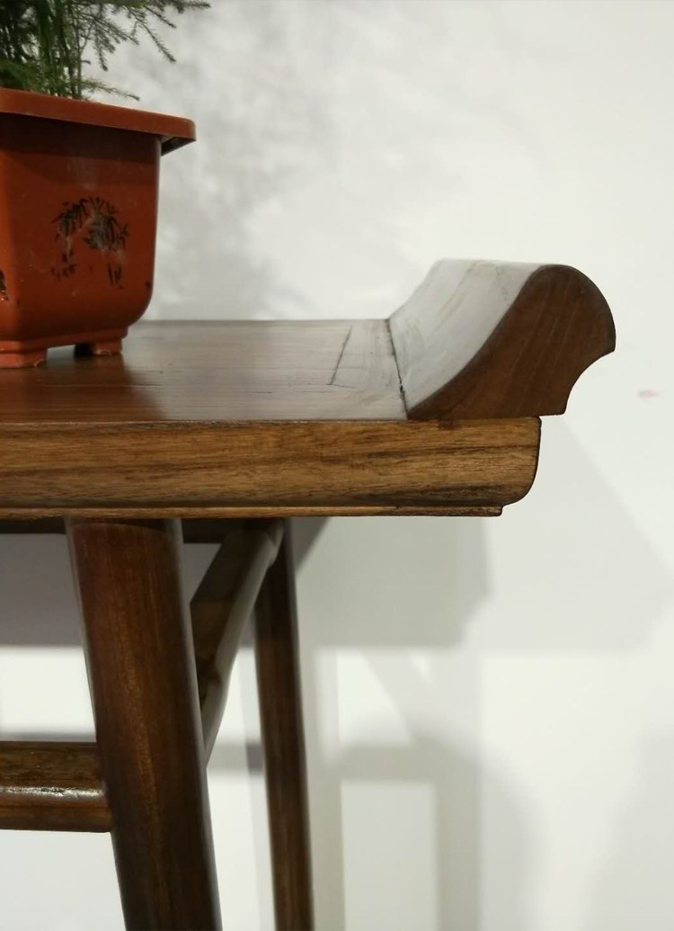 Old Elm không sơn đồ nội thất mới Trung Quốc Zen tinh khiết gỗ hiên bàn cho bảng dải bàn cổ thanh vài tượng phật - Bàn / Bàn bàn thờ giá rẻ