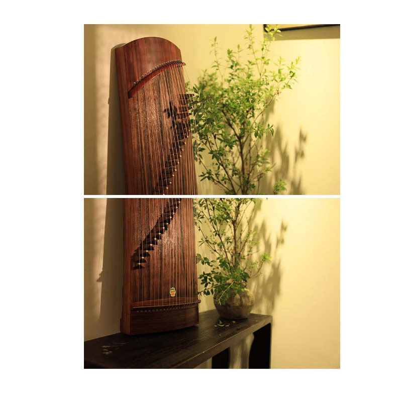 Shanghai Dunhuang card Guzheng 9694OX100 Yue Xiaozheng 1 m Long portable playing zither first school mini-zither surface