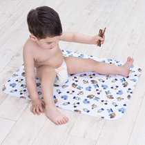 Newborn child baby urinary septum waterproof breathable oversized washable cotton adult menstruation aunt small bed mat