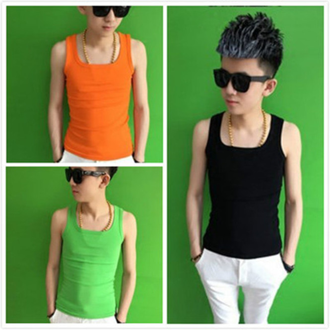 Áo vest nam cotton trẻ trung Kiểu dáng mỏng thoáng khí áo thun 3 lỗ nam