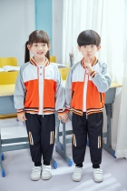 Kindergarten Garden Clothes Elementary School Children School Uniforms Banfu Spring Autumn Winter Dress New Orange Red Yellow Spring Autumn Season Sports Suit Batch