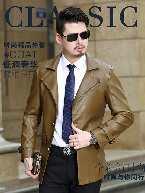 Mùa thu và mùa đông nam trung niên cotton dài tay thời trang áo khoác cotton mỏng áo khoác da giản dị nam áo gió chần áo khoác dài nam