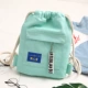 Dây rút DrawString Ba lô Nam và nữ Túi đi học thể thao nhẹ Túi ba lô đơn giản Hướng dẫn Gói bổ trợ - Ba lô