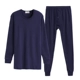 Đồ lót ba khẩu súng, quần skinny cotton nam, bộ đồ lót nhiệt cổ tròn, quần áo cotton mùa thu, quần mùa thu, đóng hộp chính hãng