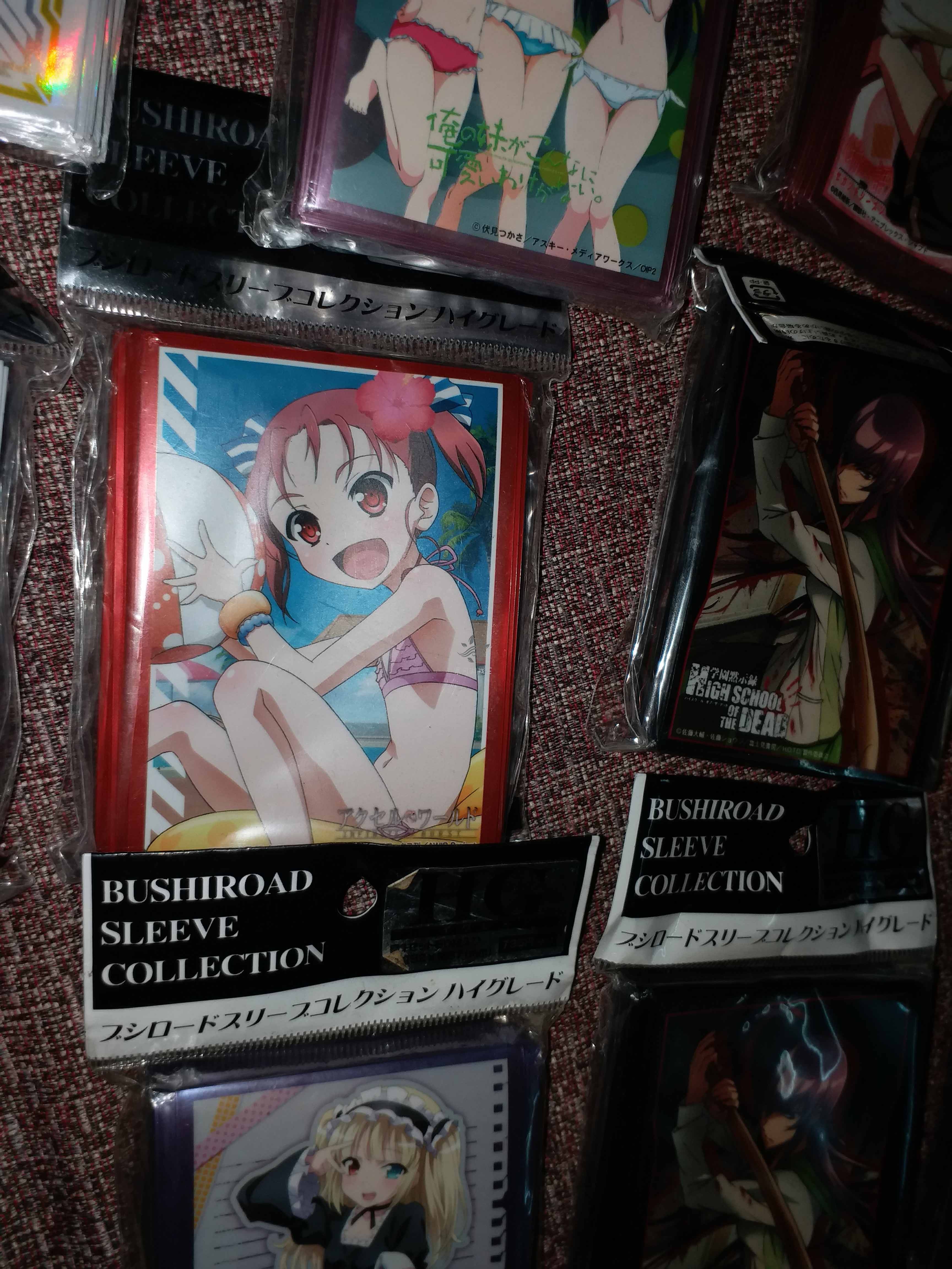 寒风卡牌 动漫卡套加速世界上月由仁子