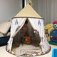 Baby small tent children's Indian play indoor yurt tent boy and girl round toy cabin home