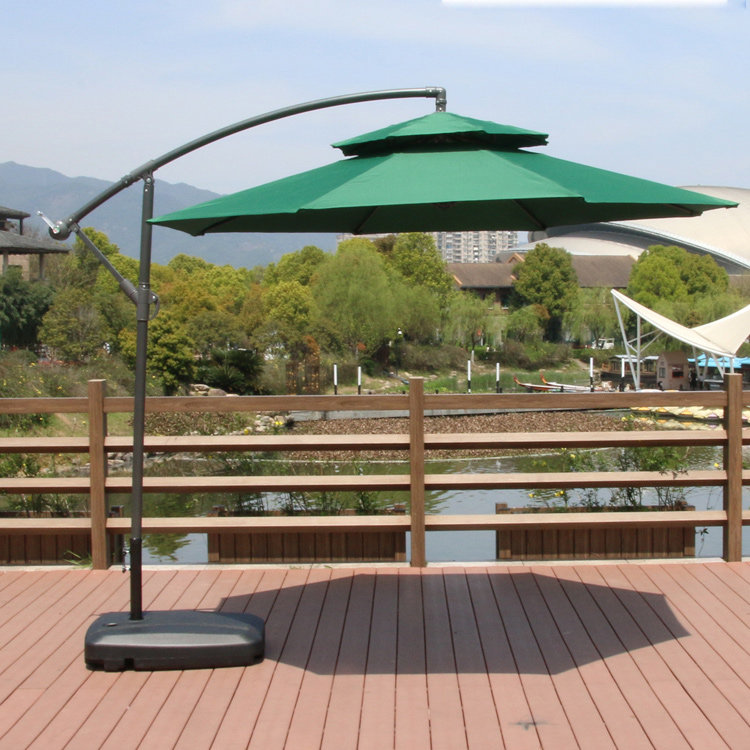 Outdoor umbrella Courtyard Umbrella Rome Umbrella Villa Balcony Garden Outdoor Pendulum stall Large beach umbrella awning Banana umbrella