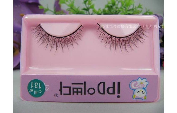Lông mi giả Kitty IPD chính hãng của Hàn Quốc + Mặt cắt keo tuyệt vời -131 # - Lông mi giả kích mí lưới cuộn